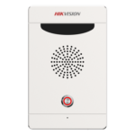 HIKVISION DS-PEA103-K1 – Estación de Alarma de Pánico / Audio Bidireccional / Altavoz 3W / Micrófono Omnidireccional 1 m / 2 Entradas y 2 Salidas de Alarma / IP65 IK08 / Aluminio Exterior