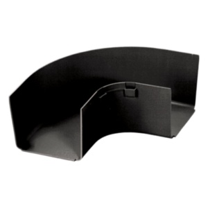 PANDUIT FRRA4X4BL – Accesorio para Canaleta / Ángulo Recto Horizontal 90° / 4x4 / Radio de Curvatura 50.8 mm / ABS 94V-0 / 107.2 x 233.9 mm