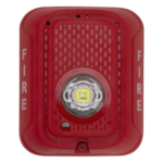 SYSTEM SENSOR SRLED – Lámpara Estroboscópica LED / Candela Seleccionable hasta 185 cd / 24 Vcd / Montaje en Pared / Sin Sirena / UL Fire