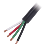 INDIANA VD66/100M – Cable de Uso Rudo / 4 Conductores / Calibre 18 AWG / 600 V / Rollo 100 m (328.1 ft)