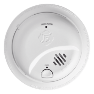 FIRST ALERT 1046832 – Detector de Humo Autónomo / Tecnología Ionización / Alarma 85 dB / Botón Prueba y Silencio / Diseño Compacto