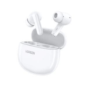 UGREEN 45110/WS207 – Auriculares True Wireless / Bluetooth 5.4 / Alcance 10 m (32.8 ft) / Autonomía 5.5 h + 28 h Estuche / IPX4 / USB-C