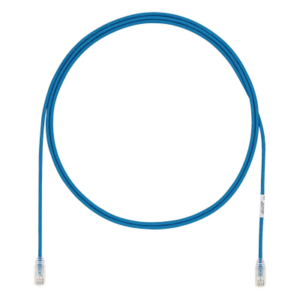 PANDUIT UTP28X17MBU – Cable de Parcheo UTP Cat6A / 28AWG Diámetro Reducido / CM/LSZH / 17m (55.77 ft) / Azul