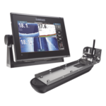 SIMRAD GO9KIT – Kit de pantalla multitáctil 9" y transductor multifrecuencia / NMEA 2000 / Wi-Fi integrado / GPS 10 Hz / CHIRP y banda ancha