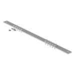 PANDUIT RGRB19CN – Barra de Conexión a Tierra / Rack 19" / 20 Orificios / 483 mm (1.58 ft) / 45 Unidades / EIA-310