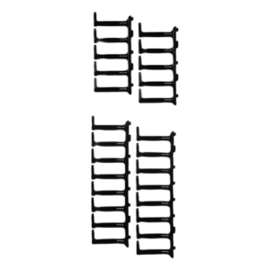 PANDUIT XGL-FMS48B – Kit de Dedos para Gestión de Cables / 48 UR / Dedos 100 mm / Montaje LH/RH / Color Negro