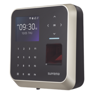 SUPREMA BS2AOAPWB – Lector biométrico / NPU con IA / 500,000 usuarios / WiFi+Ethernet+RS-485 / IP65 / EM-MIFARE-DESFire-FeliCa-NFC-Bluetooth