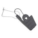 LINKEDPRO BY EPCOM LP-DWC2 – Tensor para Fibra Óptica / Drop Plana 5x2 mm / Redonda 3 mm / Tensión 500 N / Acero Inoxidable 201 / UV Resistente