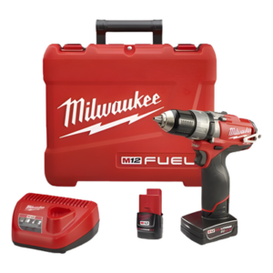 VARIOS 240-422 – Kit de Taladro Percusión / Atornillador de 1/2" MILWAUKEE