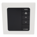 INNCOM 201-528-100-WH – Termostato de Gestión Energética / 100-277 VAC / FCU 2 y 4 Tubos / BACnet MS/TP y Wi-Fi / Sensor PIR 10 m (32.8 ft) / 5H/3C Etapas