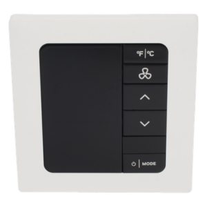 INNCOM 201-528-100-WH – Termostato de Gestión Energética / 100-277 VAC / FCU 2 y 4 Tubos / BACnet MS/TP y Wi-Fi / Sensor PIR 10 m (32.8 ft) / 5H/3C Etapas