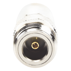 RF INDUSTRIES,LTD RFT-1234 – Adaptador RF Coaxial / TNC Macho a N Hembra / Montaje en Línea / Frecuencia 11 GHz / Bronce Niquelado / Contacto Oro / Aislante Teflón