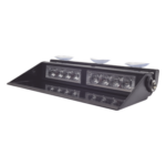 EPCOM INDUSTRIAL SIGNALING XLL-106-A – Luz de Advertencia para Interior / 8 LED Gen III / 22 Patrones de Destello / Montaje por Succión / 12 VCC 2 A