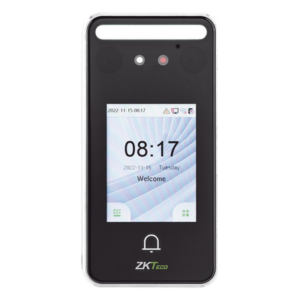 ZKTECO SPEEDFACEV3LITE – Terminal de Control de Acceso Facial / 500 Rostros / 3,000 Tarjetas / Pantalla 2.4" / IP65 / CPU Dual Core 1.2 GHz / 256 MB RAM / Cámara Binocular 1 MP / 185×58.5×20 mm (7.28×2.30×0.79 in)