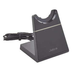 JABRA EVOLVE265-DESKSTAND-BK – Soporte de carga / USB-A / Diseño compacto / Compatible con diadema profesional / 0.15 m (0.5 ft) de cable