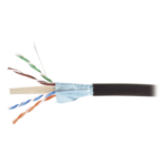 SIEMON 9A6O4-A5-01AR1A – Cable Blindado F/UTP Cat6A / 23 AWG / Gel Bloqueador de Agua / Exterior / Enterrado Directo / 305 m (1000 pies)