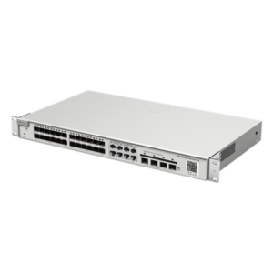 RUIJIE RG-NBS3200-24SFP/8GT4XS – Switch Administrable Capa 2+ / 24 Puertos SFP / 8 Puertos RJ45 Combinados / 4 SFP+ / 128 Gb/s / 6 kV Protección Sobretensión