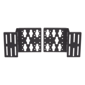 PANDUIT CVPDUB – Kit de Soportes para PDU Vertical / Racks 4 Postes / Acero Resistente / Altura 152 mm (6 in) / Profundidad 216 mm (8.5 in) / Color Negro / RoHS