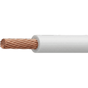 INDIANA SLY-296-WHT/100 – Cable Eléctrico THW-LS / 8 AWG / 19 Hilos / 90°C / 100 m (328 ft) / Blanco