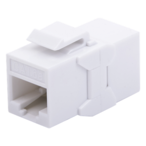 LINKEDPRO BY EPCOM LPKJUC6A – Acoplador UTP / Cat6A / RJ45 Hembra a Hembra / 10 Gbps / 500 MHz / Blanco