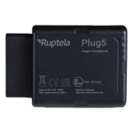 RUPTELA PLUG5 – Localizador GPS Vehicular / LTE Cat4 y LTE-M / Respaldo 2G / OBD Plug & Play / BLE 5.1 / Batería Interna 9-30 V DC