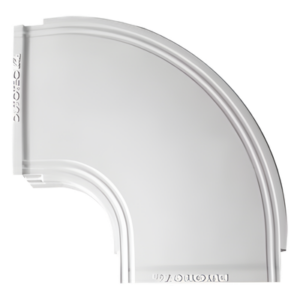 THORSMAN THR40-CHO – Curva Horizontal / Aluminio Inyectado SAE 305 / Pintura Electrostática 60-100 μm / -20°C a +180°C / 0.489 kg
