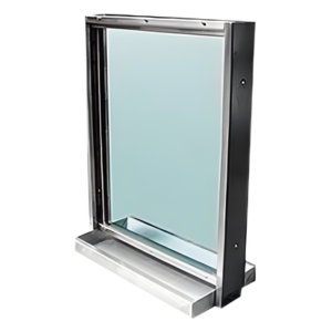 ACCESSPRO PROVTAPDN4B – Ventana Blindada / Nivel IV / Charola Pasa-Documentos / Cristal 45mm / 80cm x 60cm / 2.6ft x 2ft