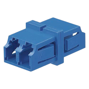 PANDUIT FADSLCZBU-L – Módulo Acoplador / LC Duplex / Fibra Monomodo / Cerámica Zirconia / Pérdida Inserción 0.1 dB / Azul