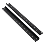 PANDUIT PZWMC12RR – Rieles posteriores / 12 UR / Carga 250 lbs (113.4 kg) / Profundidad 25' (635 mm) o 30' (762 mm) / Color negro