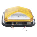 EPCOM INDUSTRIAL SIGNALING XLTE1755A – Luz de Advertencia LED / 8 x 6" / 11 Patrones de Destello / IP67 / 12-30 VCC / ECE R65 / SAE J845