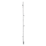 ANDREW / COMMSCOPE DB224-A – Antena Base VHF / 4 Dipolos / 150-160 MHz / 500 W / 129 km/h (80 mph)