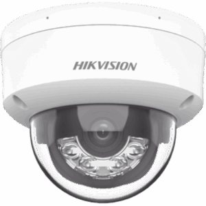 HIKVISION DS-2CD1123G3-LIU – Cámara Domo IP / 2 Megapixel / Dual Light 30 m (98.4 ft) / AcuSense Lite / Micrófono Integrado / IK08 / IP67 / PoE