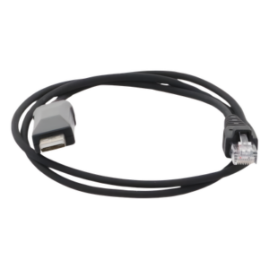 TXPRO TXCP740K – Cable Programador USB / Conector USB-A a RJ45 / Longitud 1 m (3.3 ft) / Compatible Windows 98 a Server 2022 / PU Negro Alta Durabilidad