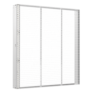 HIKVISION DS-D4239TI-SLC – Módulo LED Transparente / Interior IP43 / 3.9×7.8 mm Pitch / 2000 cd/m² / 256×128 px / 1×1 m / 3.28×3.28 ft