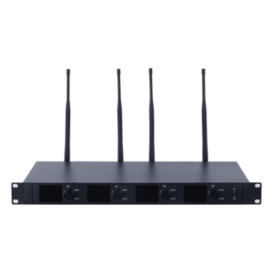 EPCOM PROAUDIO EP-594U – Receptor Micrófono Inalámbrico Digital / U-Band pi/4-DQPSK / Alcance 70 m (229.7 ft) / Encriptación 32 Bits / 2197 Ecualizaciones / 15625 Efectos de Reverberación / Pantalla LCD 2.2" / 4 XLR Balanceadas + Line-Out