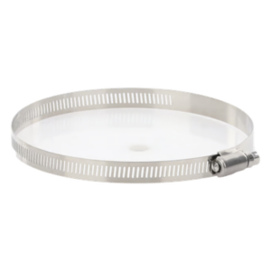 SYSCOM TOWERS STHC3-5 – Abrazadera Sin Fin / Acero Inoxidable 304 / Rango 76-127 mm (3-5 in) / Ancho 12.5 mm / Paquete 10 Piezas