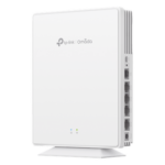 TP-LINK EAP610GP-DESKTOP – Punto de Acceso GPON / Wi-Fi 6 AX1800 / 1 Puerto GPON / 1 Puerto FXS VoIP / 4 Puertos Gigabit / Mesh / Montaje Escritorio-Pared