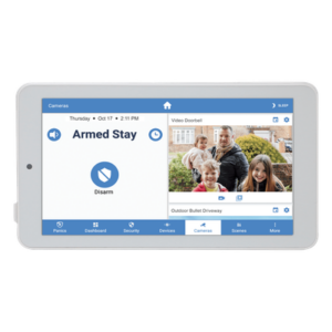 M2M SERVICES RE667XPRO – Touchpad de Seguridad IP / Pantalla 7'' Android 1024x600 / Control Z-Wave Local / Wi-Fi Cifrada / Montaje Pared o Escritorio / Batería de Respaldo