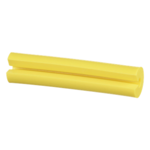 PANDUIT NWSLC-2Y – Manguito Porta Etiquetas / Fibra Simplex 2mm / 0.08 in Largo / Amarillo / 100 pzas
