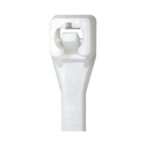 LINKEDPRO LP-48200-W – Cinchos de Nylon con Sistema de Autobloqueo Seguro / Color Blanco / 4.8 × 200 mm / Paquete con 100 Piezas