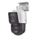 HIKVISION DS-2SE3C404MWG-E/14 – Cámara PTZ IP TandemVu / 4 Megapixel / Zoom Óptico 4X / Dual Light IR 40 m (131.2 ft) + Luz Blanca 30 m (98.4 ft) / WDR 120 dB / AcuSense / Audio Bidireccional / IP66 / PoE+