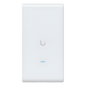 UBIQUITI U6-MESH-PRO – Punto de Acceso Mesh Wi-Fi 6 / 2.4 y 5 GHz / 4 Flujos Espaciales / Cobertura 185 m (607 ft) / IPX6 / 2 Puertos GbE PoE / 250+ Dispositivos
