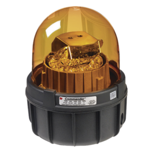 FEDERAL SIGNAL INDUSTRIAL 371LED-120-A – LED de advertencia giratorio / Tipo 4X / IP66/IP69K / 120 VCA / Ámbar / Ubicaciones peligrosas / 1.64 ft cable