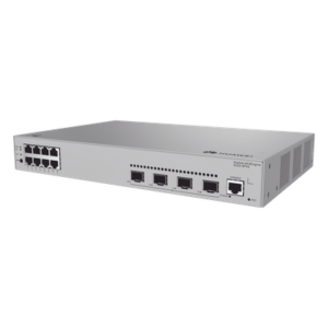 HUAWEI S220-8P4S – Switch Administrable Capa 2 / 8 Puertos PoE+ Gigabit / 4 SFP Uplink / PoE Perpetuo / 125 W / 18 Mpps / 24 Gbps / 1.52 ft x 1.03 ft x 0.69 ft