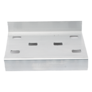 CHAROFIL CH-CZ-314ALK – Cople para Uniones de Escalera Portacables / Perfil Z / Peralte 3 1/4" / Aluminio / Incluye Tornillería
