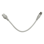 HIKVISION AE-MC1043-0.2 – Adaptador de Red Industrial / RJ45 a M12 D-Code Macho / 4-Pines / Cable 200 mm / Rango Térmico -15 a 80°C / Diseño Angular