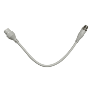 HIKVISION AE-MC1043-0.2 – Adaptador de Red Industrial / RJ45 a M12 D-Code Macho / 4-Pines / Cable 200 mm / Rango Térmico -15 a 80°C / Diseño Angular
