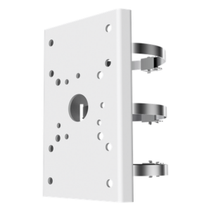 HIKVISION DS-PRB-1200 – Montaje de Aro para Poste / Metal / 120 x 130 x 85 mm / 2.6 lb / Blanco