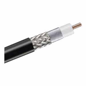 LINKEDPRO LP400*1MTS – Cable Coaxial / 50 Ω / Conductor Sólido de Aluminio / 1 m (3.28 ft) / Alta Frecuencia