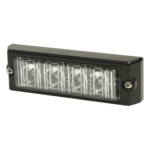 ECCO X3704-BW – Luz Auxiliar / 4 LEDs Bicolor Ultra Brillantes / 21 Patrones de Destello / 12-24 VCC / 0.7 A / Uso Interior y Exterior